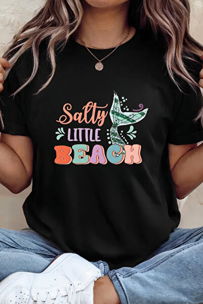 Sarah's Boutique Women's T-shirt – 100% cotton – Little Beach