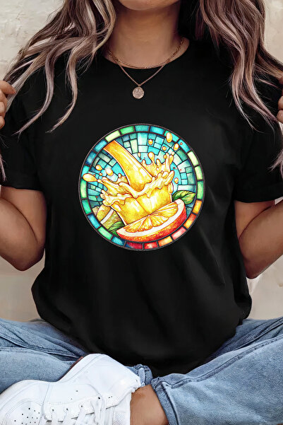 Sarah's Boutique Women's T-shirt – 100% cotton – Stained Splash