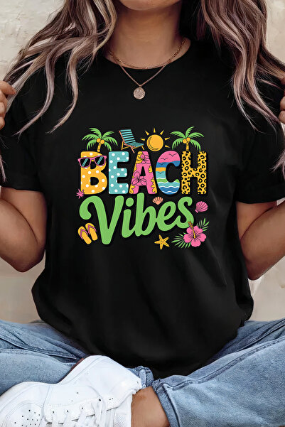 Sarah's Boutique Women's T-shirt – 100% cotton – Tropical Vibes