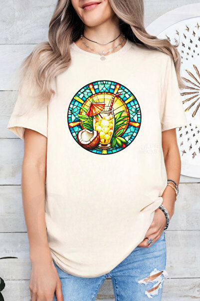 Sarah's Boutique Women's T-shirt – 100% cotton – Stained Drink