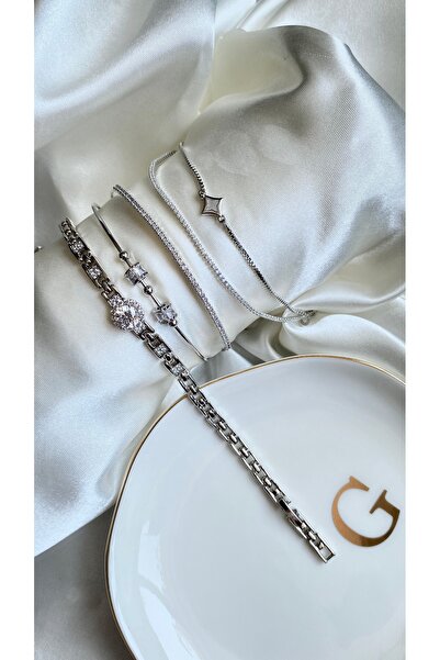 GAMZE Steel Vip Bracelet Set