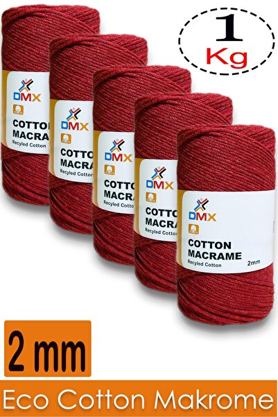Diva İplik Dmx Cotton Macrame (5X200 Gr) - Pack of 5 - Color -2126