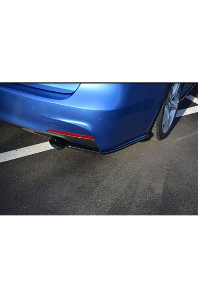 BMW Extensii coltare bară spate F30 F31 Pachet M M Tech negru lucios