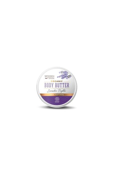 Wooden Spoon Unt de corp Nopți de Lavandă, organic, 100ml