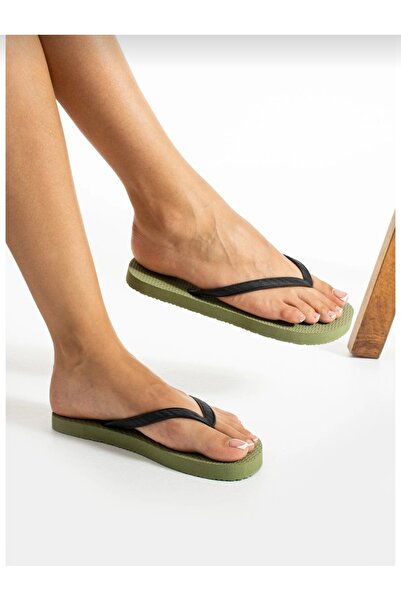 AlessaModa Shop Women's Flip Flops, Comfortable, Non-Painful, Basic Pool and ...