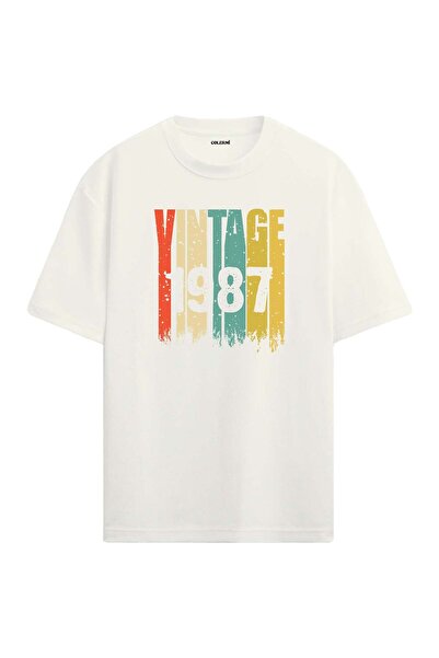 Colermi تي شيرت كبير الحجم من طراز 1987 Vintage Period
