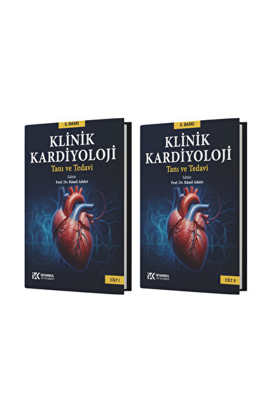 İstanbul Tıp Kitabevi Klinik Kardiyoloji Tanı ve Tedavi 3. Baskı Cilt 1 ve 2