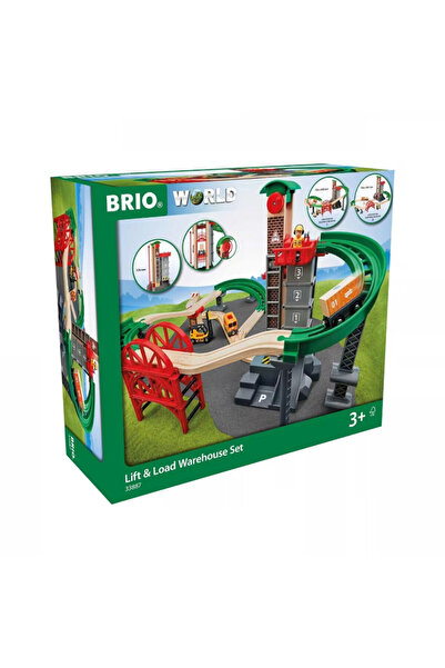 BRIO Kaldırma ve Yükleme Depo Seti - 33887