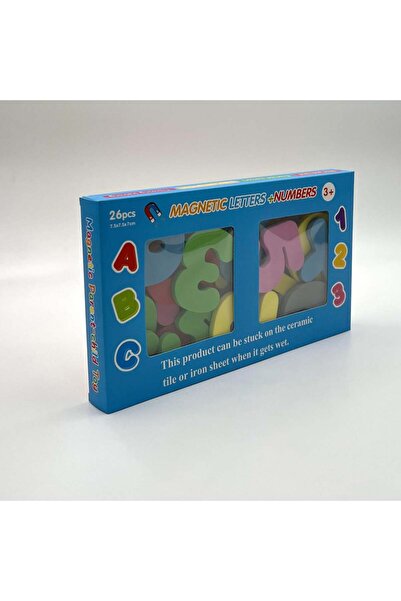Puzzle ملصقات الأرقام الإنجليزية المغناطيسية