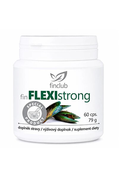 Finclub Supliment alimentar fin Flexistrong, 60 capsule, extract din midii ve...