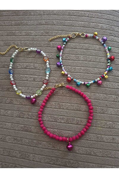 Loyal Friend Store kedi tasma kolye yeni 3lü set zincirli