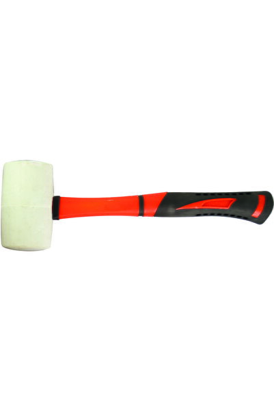 Gadget Ciocan cauciuc alb maner TPR 445g GD
