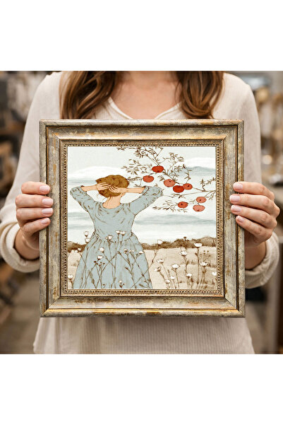 Dekorsiahome Antique Framed Decorative Painting Dk0284