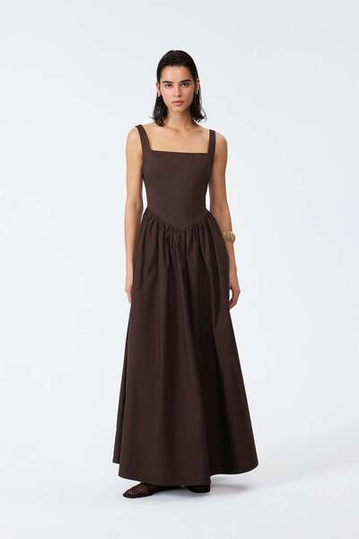 VATKALI Strappy Bodice Maxi Dress