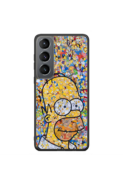 Other Samsung S21 Ultra Simpsons Black Glossy Θήκη
