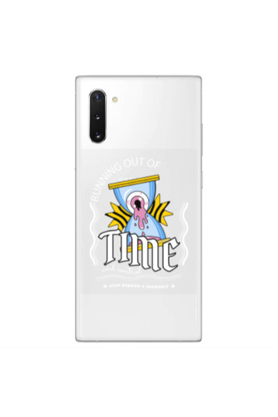Other Samsung Note 10 Plus Running out of time Transparent Silicone TPU Θήκη