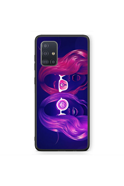 Other Samsung A71 Dual style Black Glossy Θήκη
