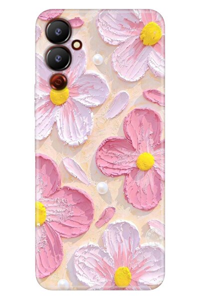 TECNO Pova Neo 2 Kılıf Paint Botanical Temalı Desenli Darbe Emici Silikon