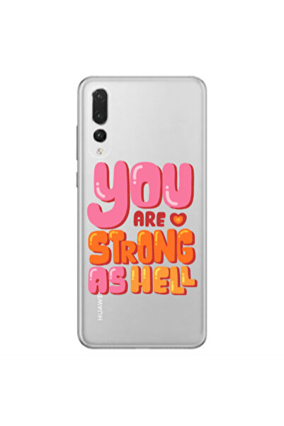 Other Huawei P20 Pro You are Love Strong Transparent Silicone TPU Θήκη