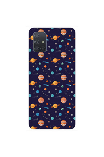 Other Samsung A71 Planets Transparent Silicone TPU Θήκη