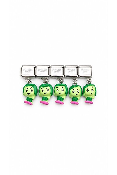 Hector&Co. Jewellery Tiksinti Disgust İtalyan Charm Bileklik Uyumlu Sallantıl...