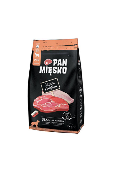 Pan Mięsko Hrană pentru câini Vită cu curcan Crocant XS 9kg