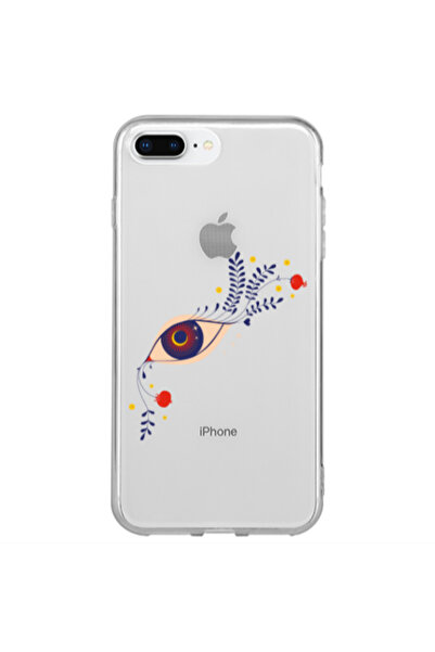 Other Apple iPhone 7 Plus Flower eye Transparent Silicone TPU Θήκη