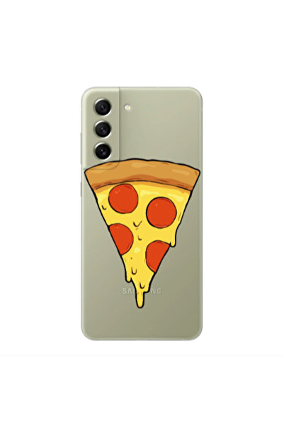 Other Samsung S22 Plus Pizza Slice Transparent Silicone TPU Θήκη