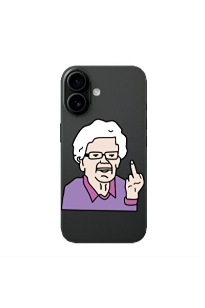 Other Apple Iphone 16 plus Crazy Granny Transparent Silicone TPU Θήκη