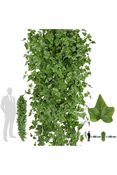 Roberto Rossi Iedera artificiala H180cm cu 850 frunze verde deschis
