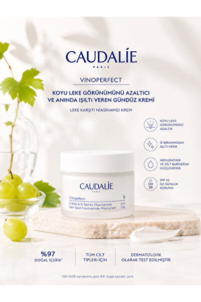 Caudalie Vinoperfect Dark Spot Koyu Leke Görünümünü Azaltıcı ve Anında Işıltı...