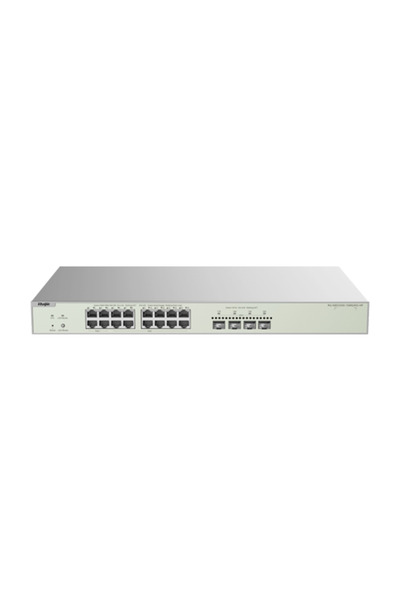 Ruijie Networks Switch L2+, 12 x RJ45 2.5G PoE+, 4 x RJ45 2.5G Hi-PoE, 4 x SF...