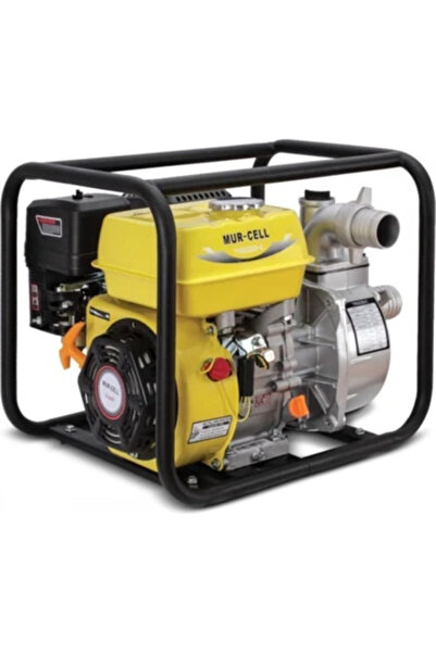 Mur-Cell Benzinli su motoru, 6.5 hp motopomp, 4 zamanlı su pompası, 2 inç bah...