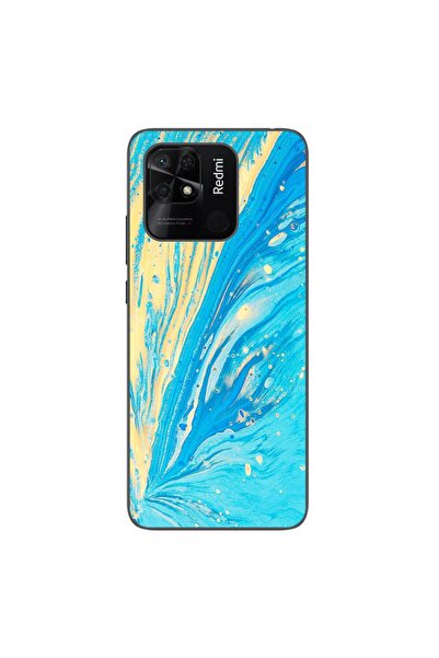 OEM Калъф, съвместим с Xiaomi Redmi 10C, силиконов гел TPU модел Aqua Bloom