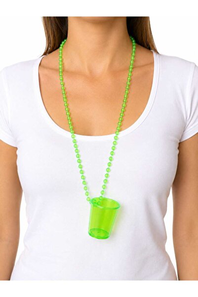 Party Party glass with chain