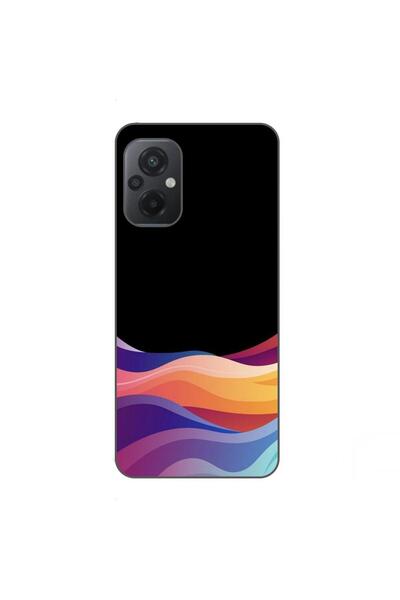 OEM Case compatible with Xiaomi Poco M5 Silicone Gel Tpu Pattern Neon Waves