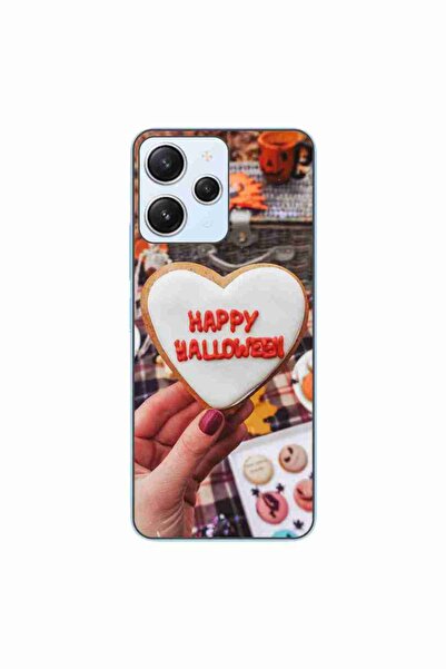 OEM Case compatible with Xiaomi Redmi 12 4G Silicone Gel Tpu Pattern Happy Ha...
