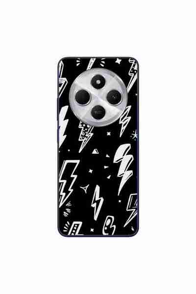 OEM Case compatible with Xiaomi Redmi 14C Silicon Gel Tpu Lightnings Model