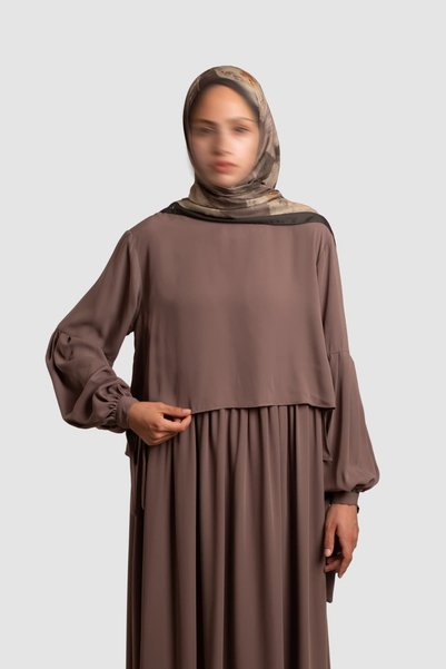 Emare طقم جيليه من حرير المدينة المنورة مينك