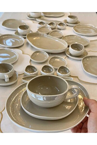 ERVA Planet Collection 33 Parça Porselen Kahvaltı Takımı