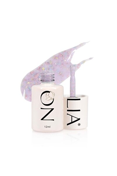 MAGNOLİA SHOP Confetti Rubber Base CRB254- LILAC - 12ml