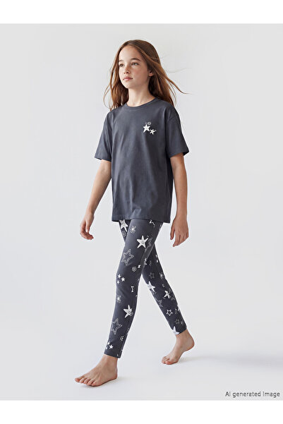 LC Waikiki Esvab • Modern & Distinctive Zero Roba Collar Embroidered Girls' P...