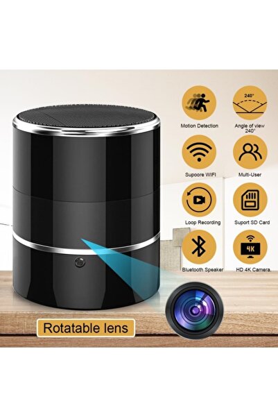 Satisfyer WiFi Camera in Bluetooth Speaker with 240° Viewing Angle,Hd 1080P,W...