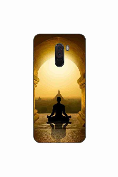 OEM Case compatible with Xiaomi Pocophone F1 Silicone Gel Tpu Meditation Pattern