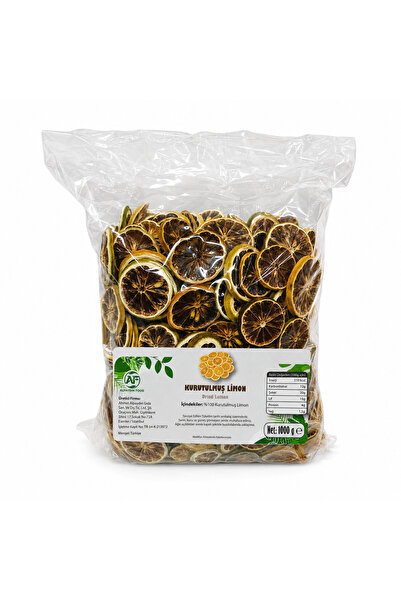 AF ALPAYDIN FOOD KURUTULMUŞ NATUREL LİMON 1000 GR Dried Lemon