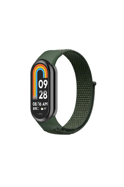OEM Υφασμάτινο λουράκι βρόχου πράσινο (Smart Band 8 / Smart Band 9)