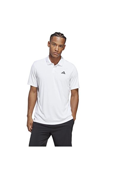 adidas Tricou polo de tenis pentru bărbați, cu mânecă scurtă, S