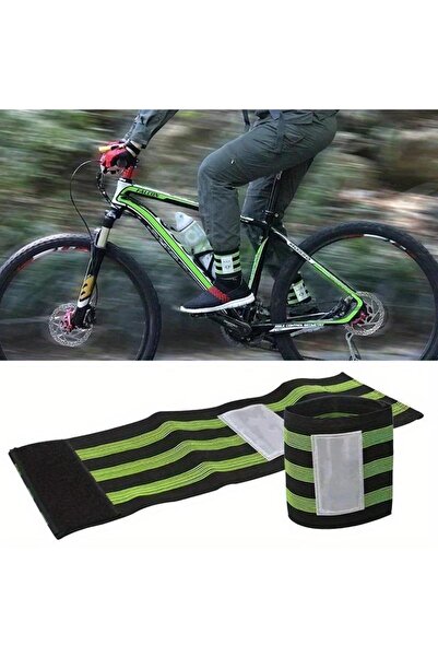 Choice 2pcs 2Pc Bicycle Ankle Leg Strap Cycling Safety Reflective Wrist Bind ...