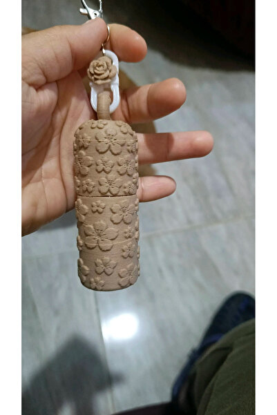 DU&ER Flower Patterned Lip Balm Keychain |   Lip Balm Carrying Device and Key...