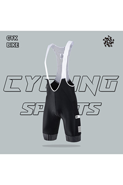 Choice1 Asia Size - L CYKBIKE - BLACK CYKLOPEDIA Men Cycling Bib Shorts Solid...